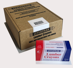 Leviathan Lumber Crayons 12 dozen box (144 sticks)