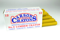 Carsons Lumber Crayons Yellow