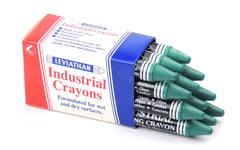 Industrial Marking Crayons Standard Green Packet of 12 Crayons