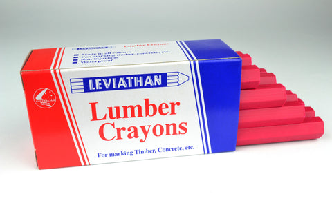 Leviathan Lumber Crayons Fluorescent Magenta