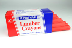 Leviathan Lumber Crayons Fluorescent Red
