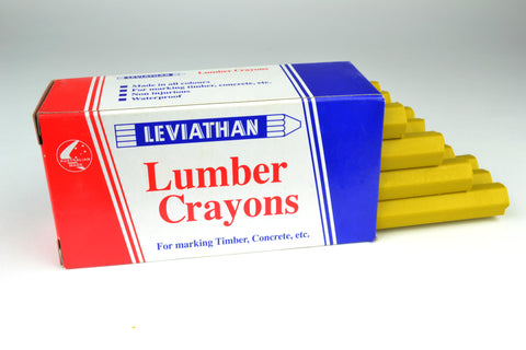 Leviathan Lumber Crayons Yellow